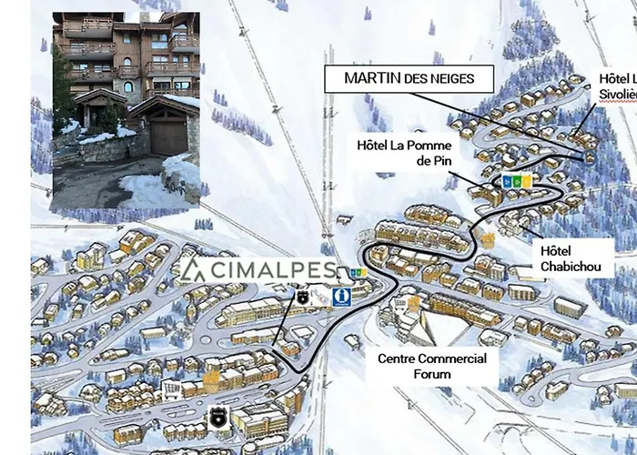 1850 - Skis Aux Pieds Avec Spa, 3 Pour 6 Personnes - Fr-1-564-115 Courchevel